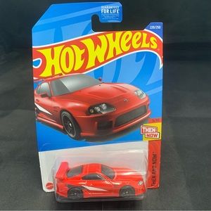 Hot wheels Toyota Supra then and now